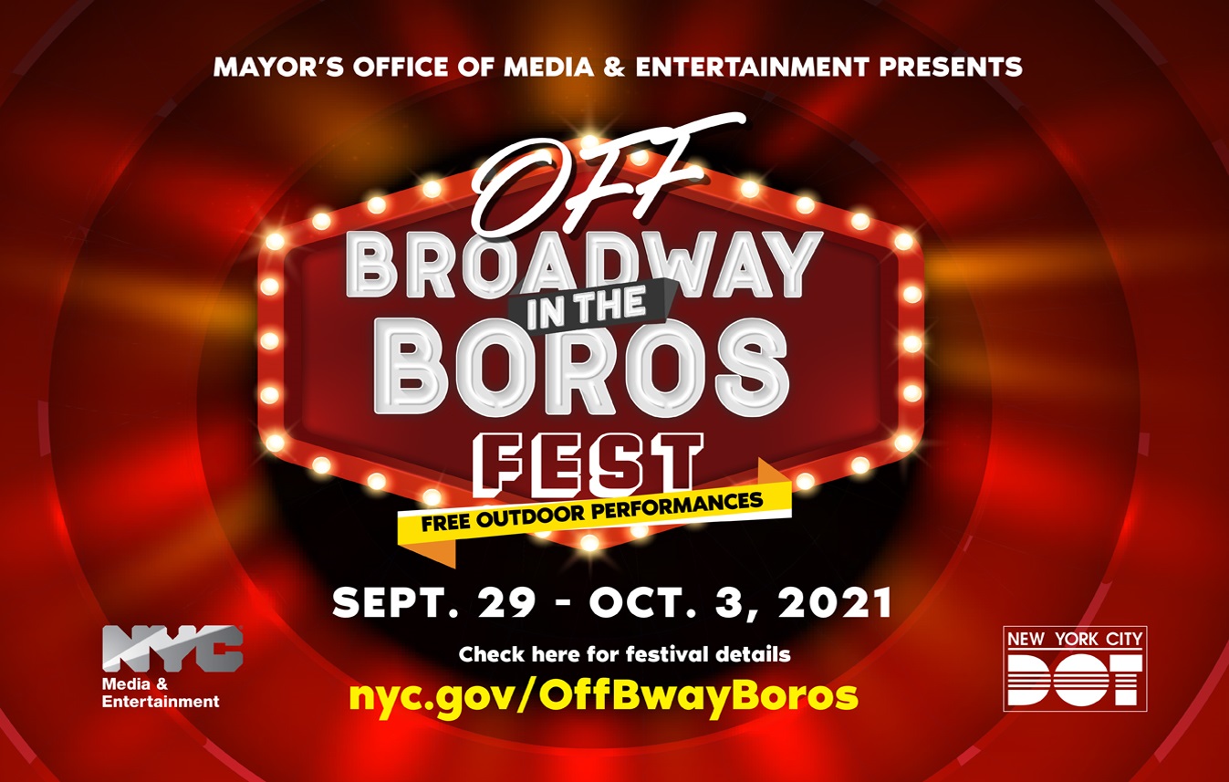 Off-Broadway in the Boros Fest text