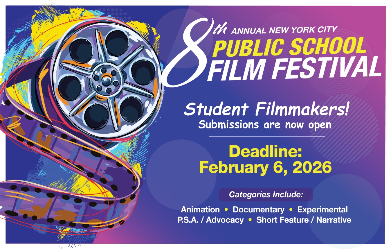 nyc public schools film festival graphic