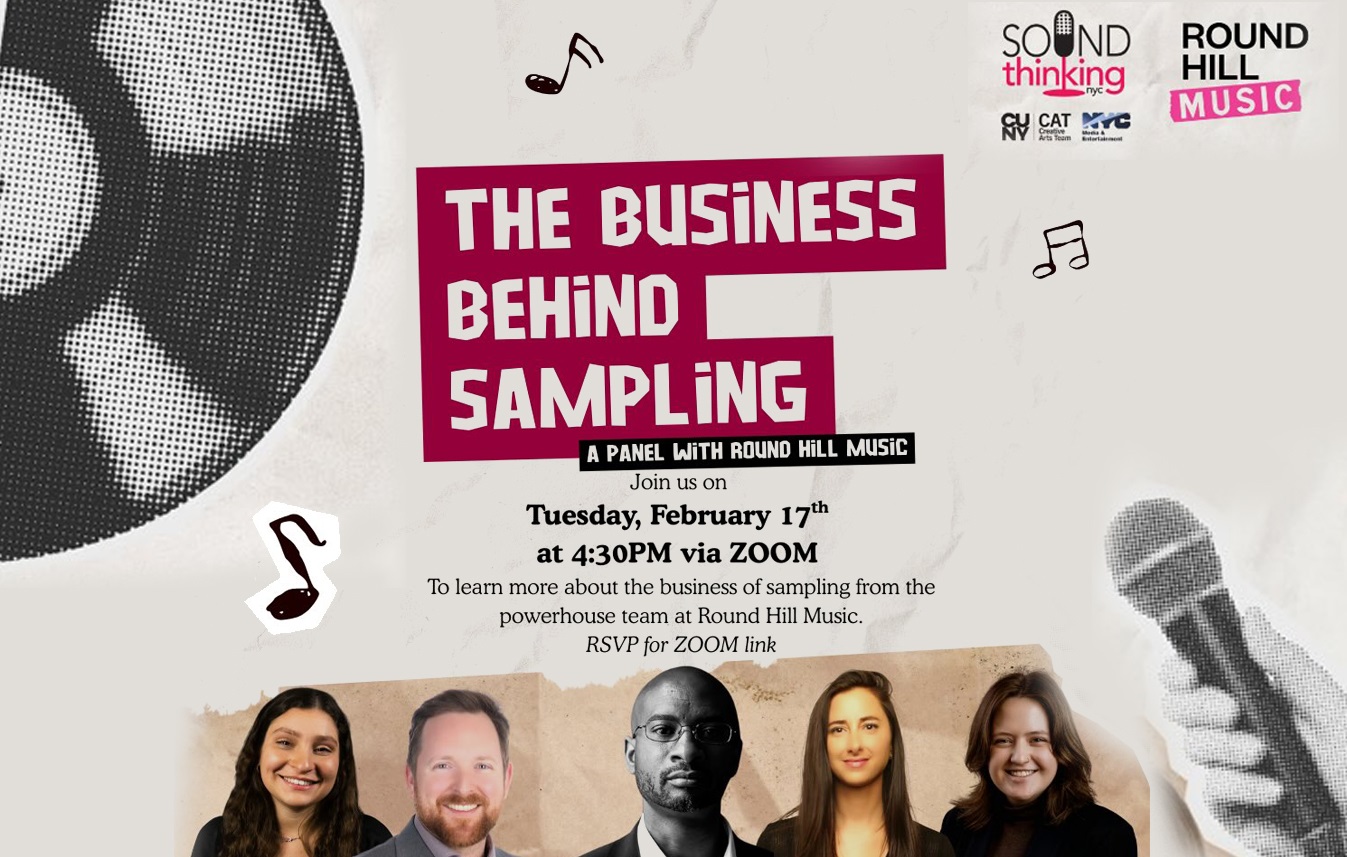 Sampling Panel with Round Hill Music

                                           
