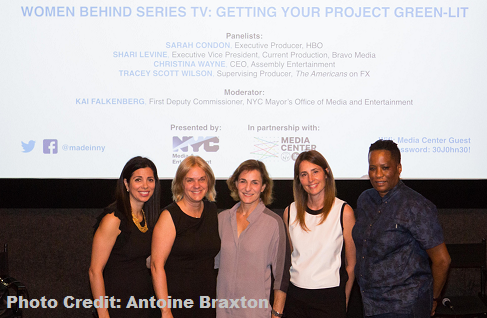 Women Behind Series Television: Getting Your Project Green-Lit Panel