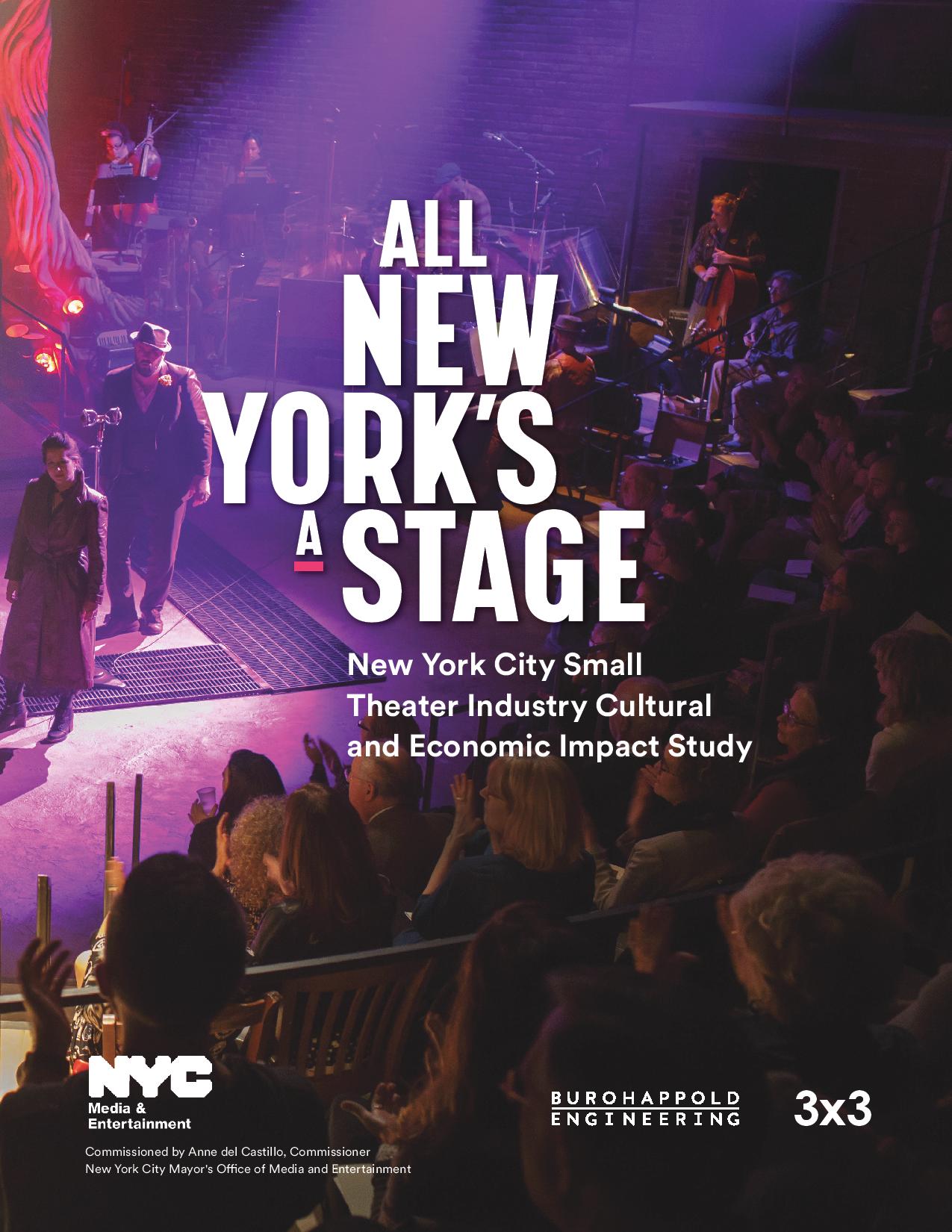 Small Theater Industry Cultural and Economic Impact Study