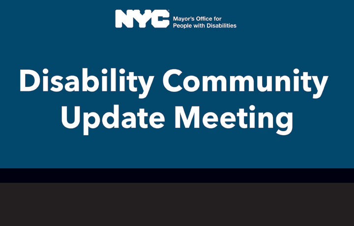 MOPD Logo, Disability Community Update Meeting
                                           