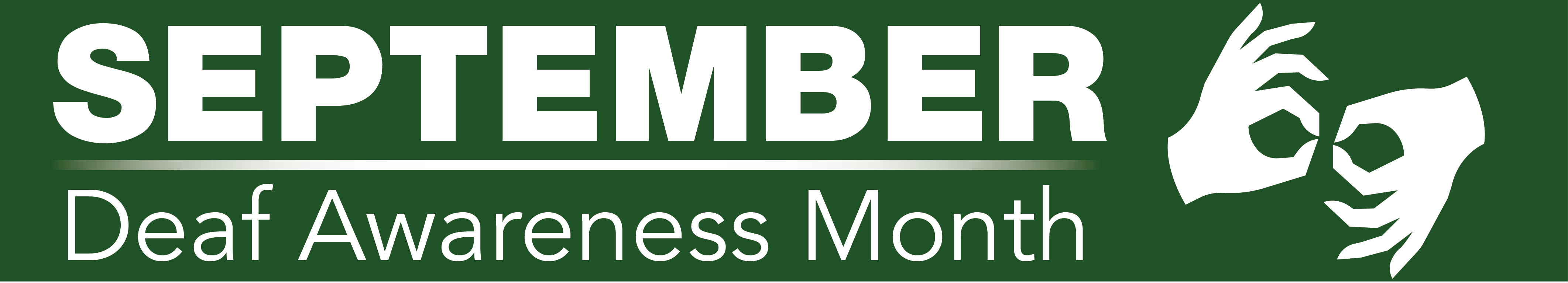 Deaf Awareness Month MOPD