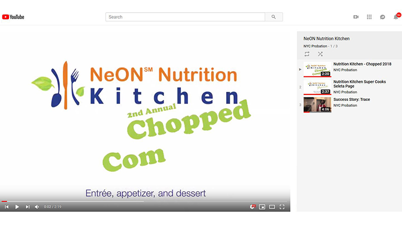 NeON Nutrition Kitchen Playlist