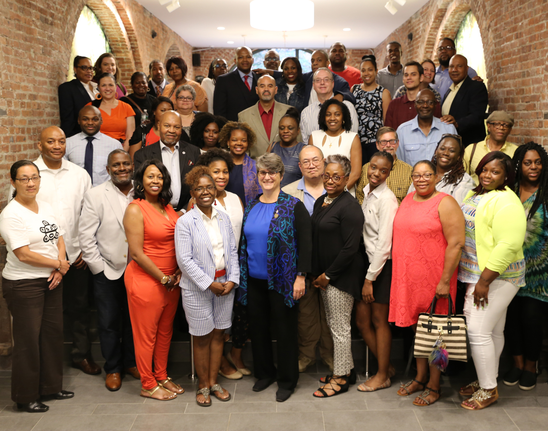 A group of NeON Stakeholders at a Conference