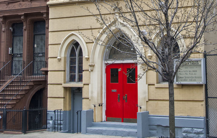 Photo of a small church in Harlem
                                           