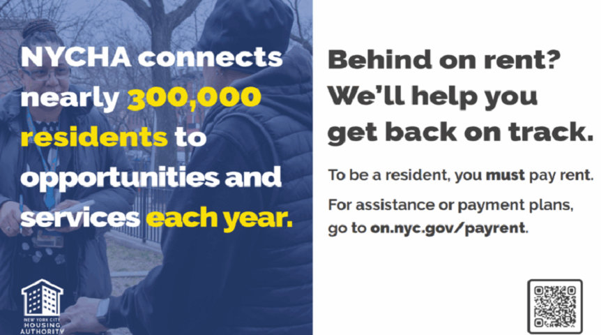 Being a Resident in Good Standing Means Paying Rent
                                           