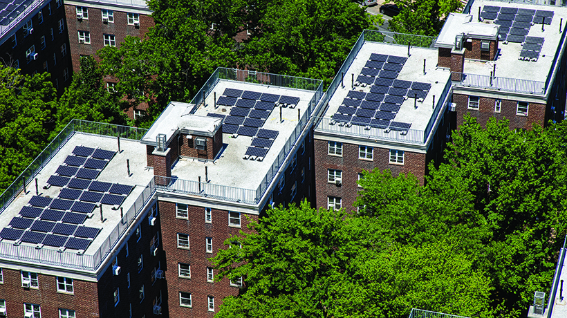 NYCHA Makes Progress Toward Sustainability Goals

                                           