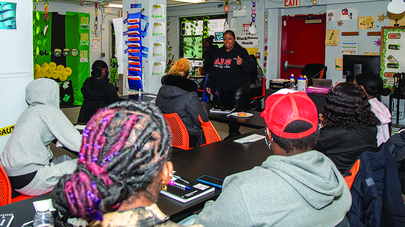 Preparing NYCHA Youth for Construction Jobs and More Through YouthBuild 
                                           