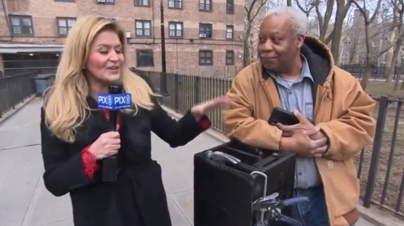 PIX11: NYCHA carpenter builds carts to help make repairs