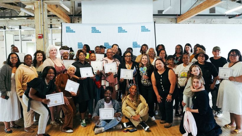 NYCHA Resident Climate Action Grant Winners Celebrated on Governors Island
                                           