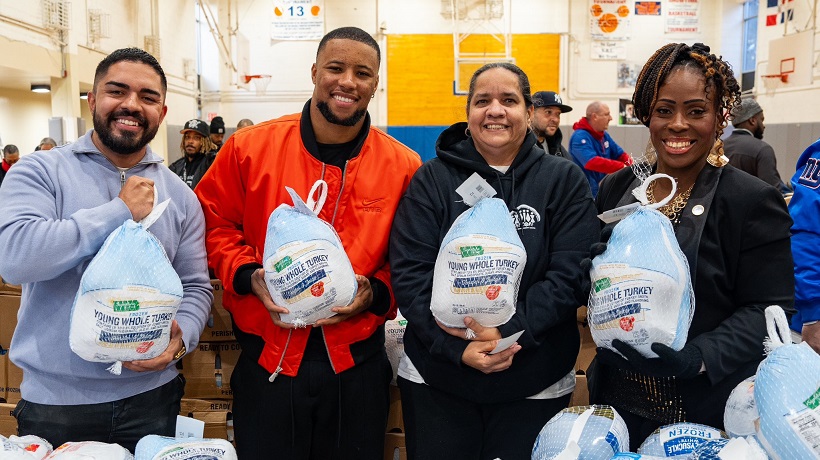 Celebrating Thanksgiving at NYCHA
                                           