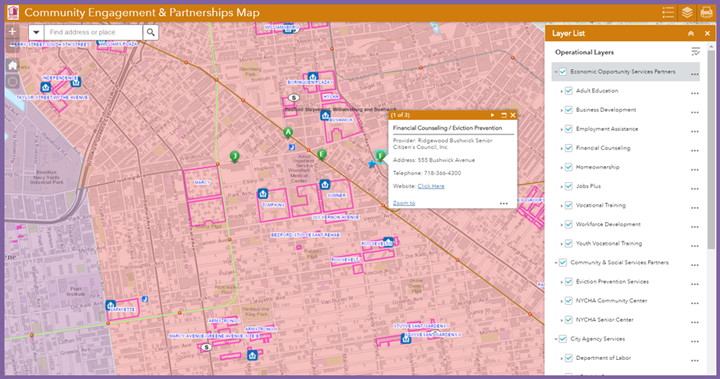 Community Engagement & Partnerships Map