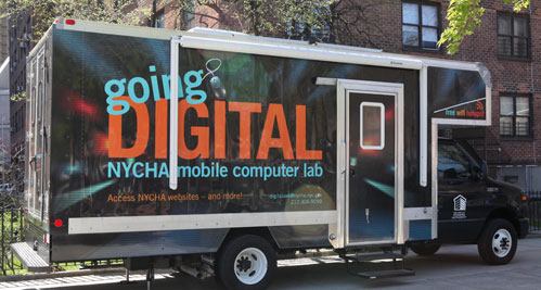 Digital Vans Manhattan NYCHA
