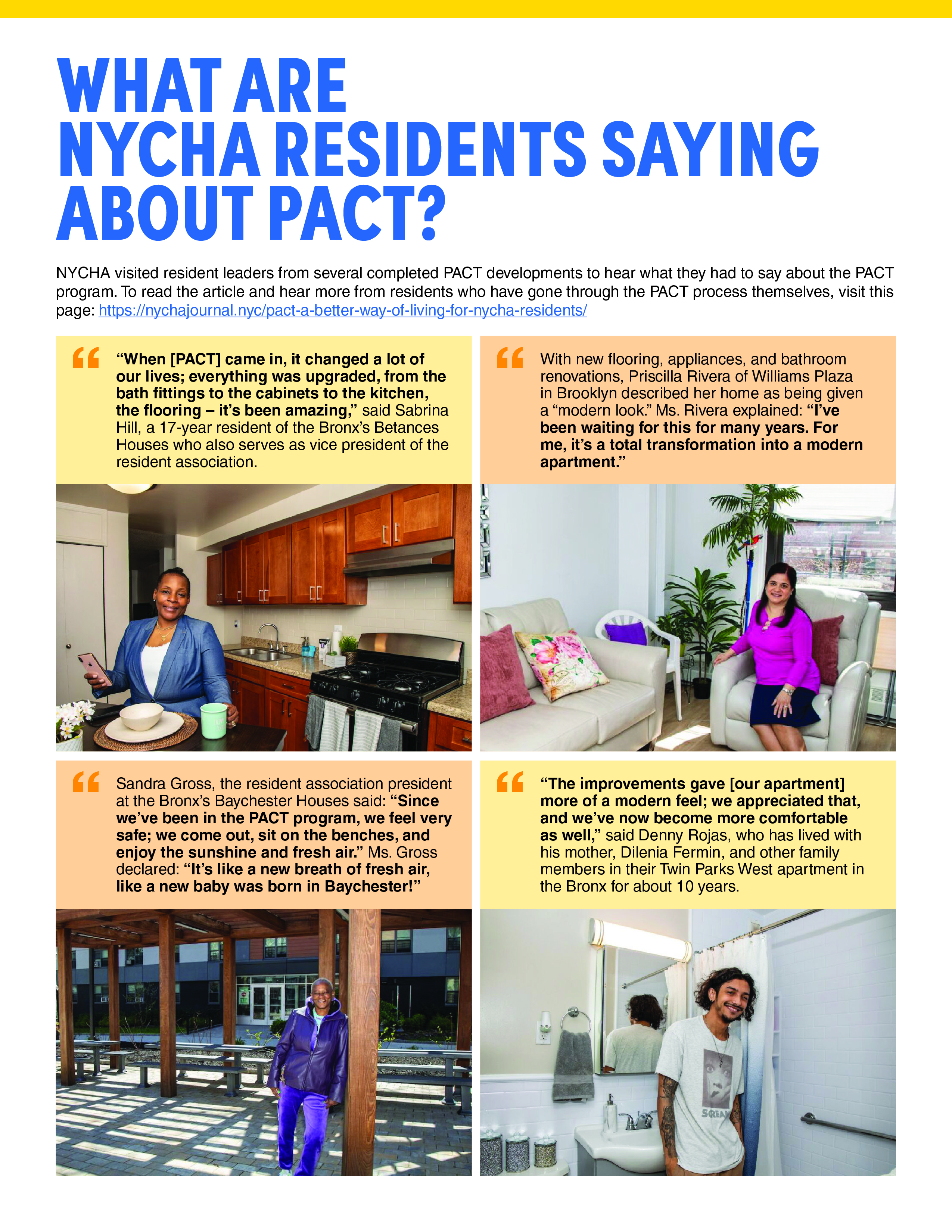 Cover of What are NYCHA Residents Saying