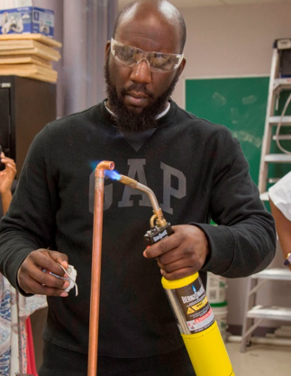 NYCHA Resident With Blow Torch