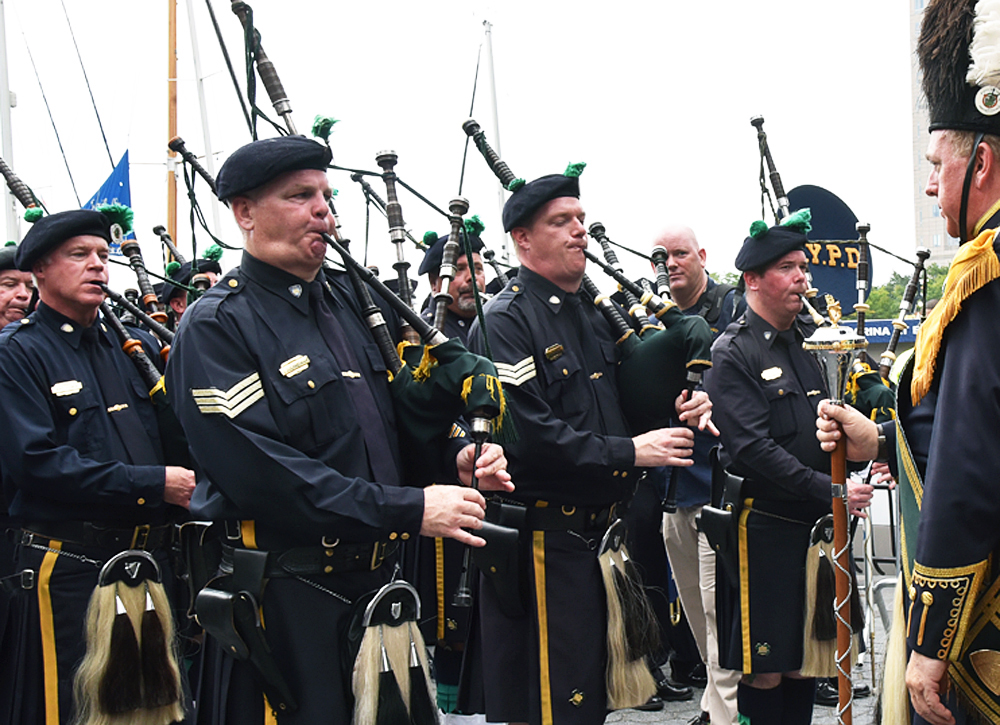 NYPD leads memorial procession honoring all 9/11 victims