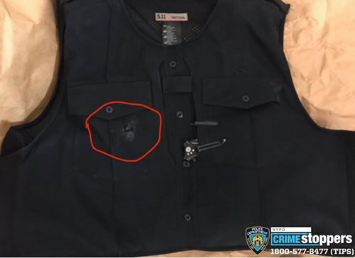 32 Pct. P.O. Bullet Resistant Vest