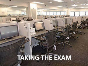Taking the exam Link image