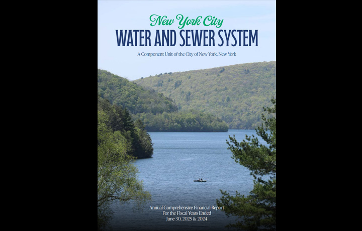 NYW FY2025 Annual Comprehensive Report Cover 
                                           