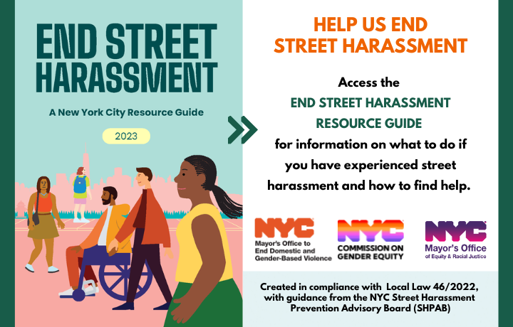 End Street Harassment Resource Guide (ESHRG)
                                           