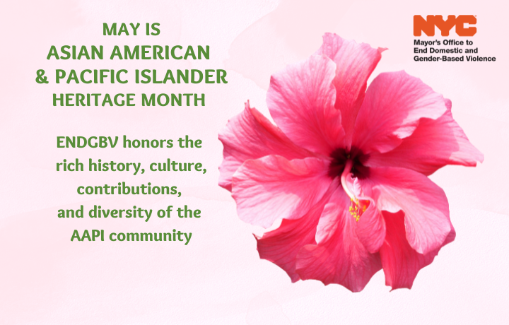 May is Asian Americans and Pacific Islanders Heritage Month 
                                           
