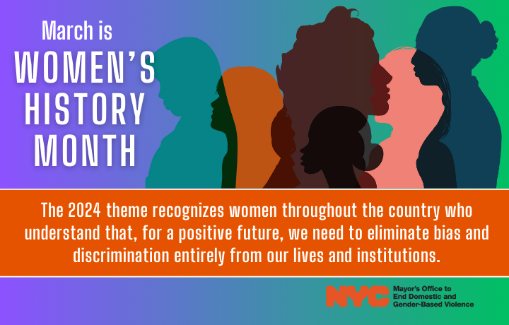 The 2024 theme recognizes women throughout the country...
                                           