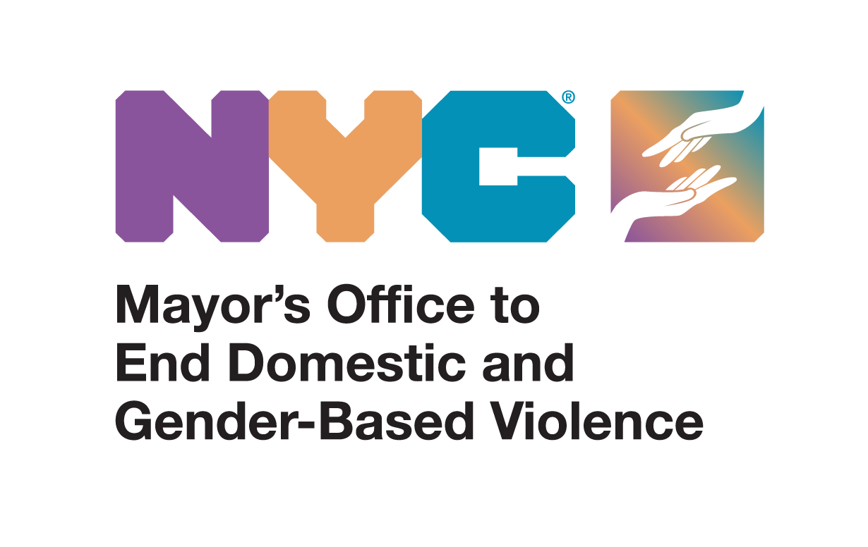 Mayor's Office to End Domestic and Gender-Based Violence Logo
