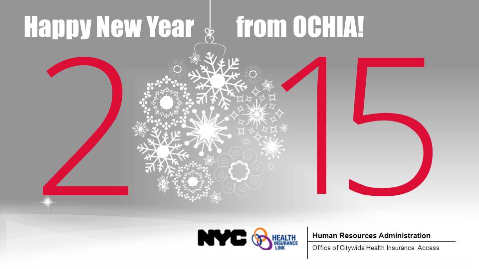 Season's Greetings from OCHIA