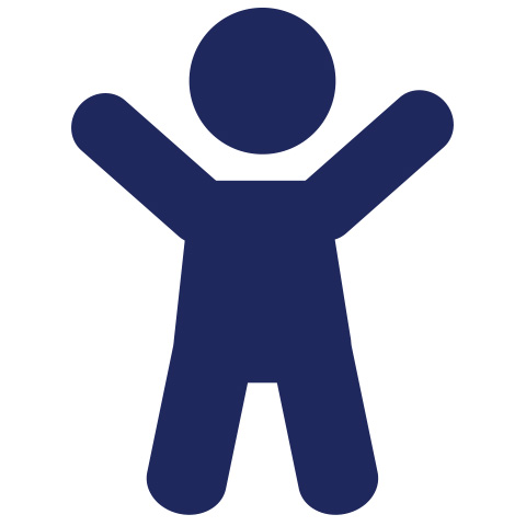 Stick figure logo