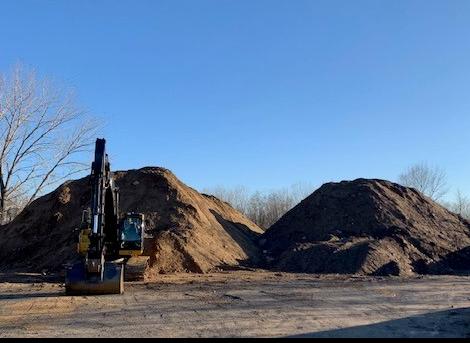 Two Soil Piles