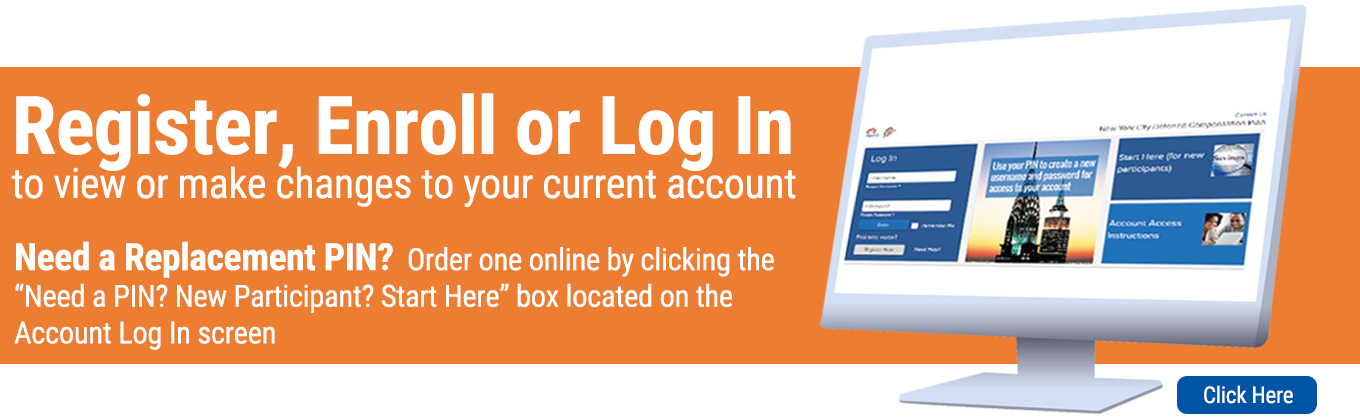 Register, Enroll or Log In to Your Account