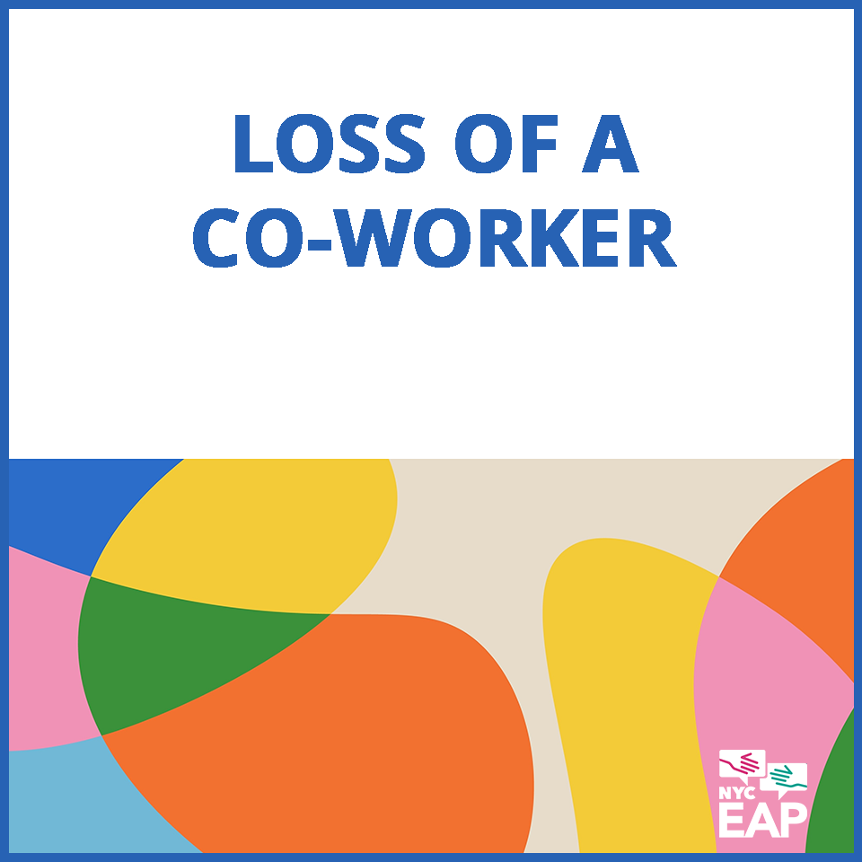 Loss of a Co-Worker Handout