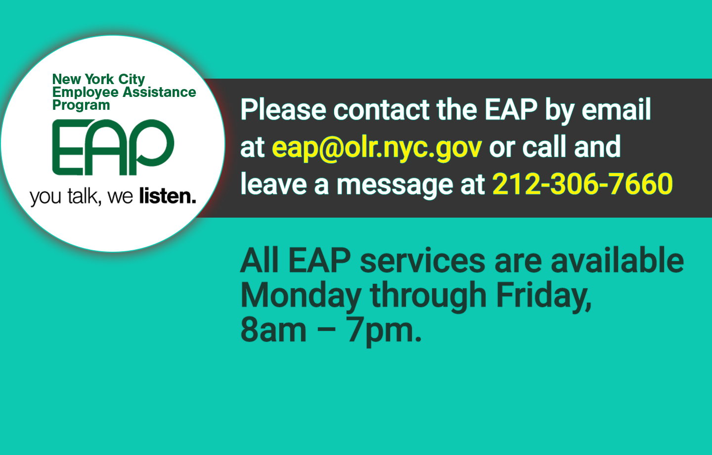 Contact EAP
                                           