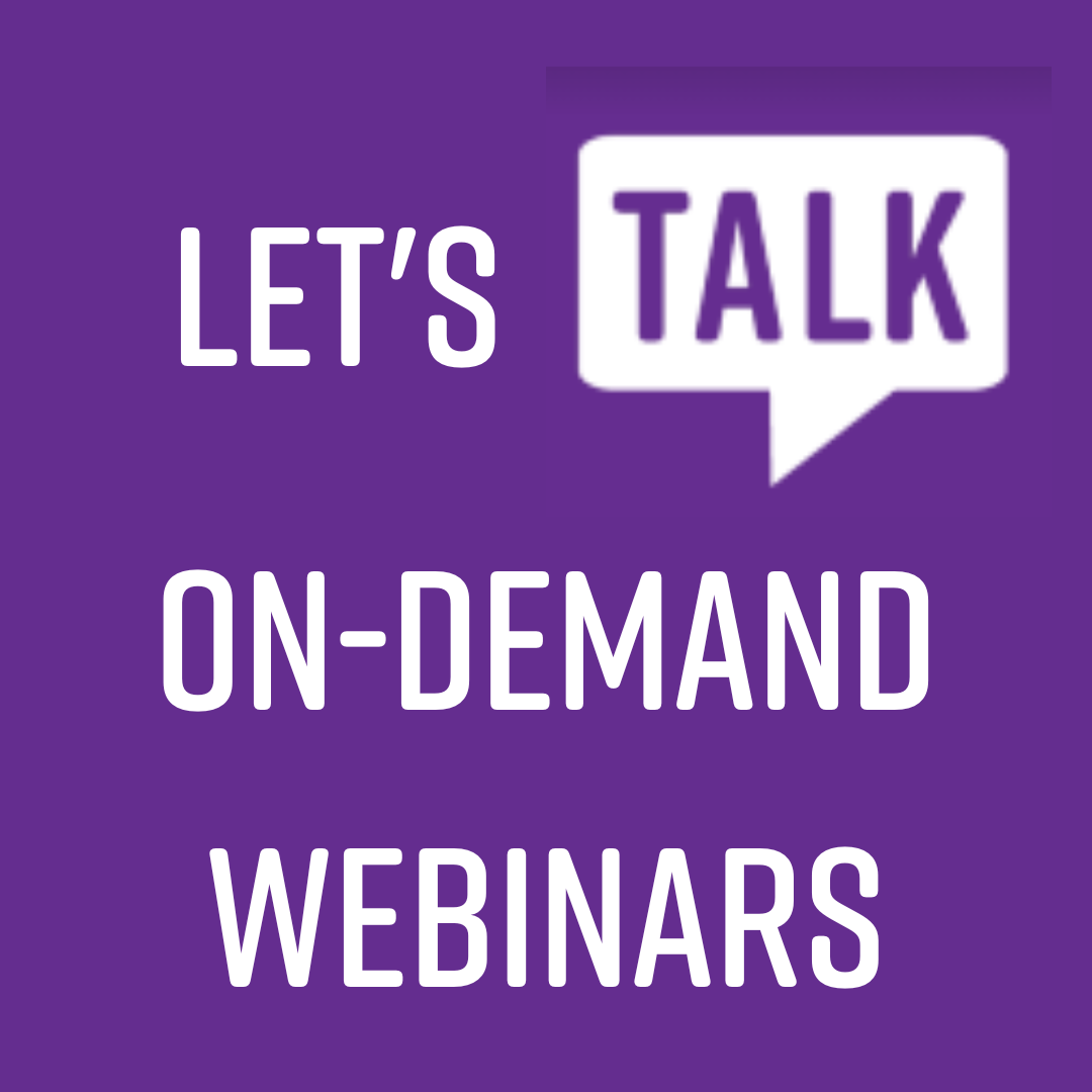 Let's Talk Webinar