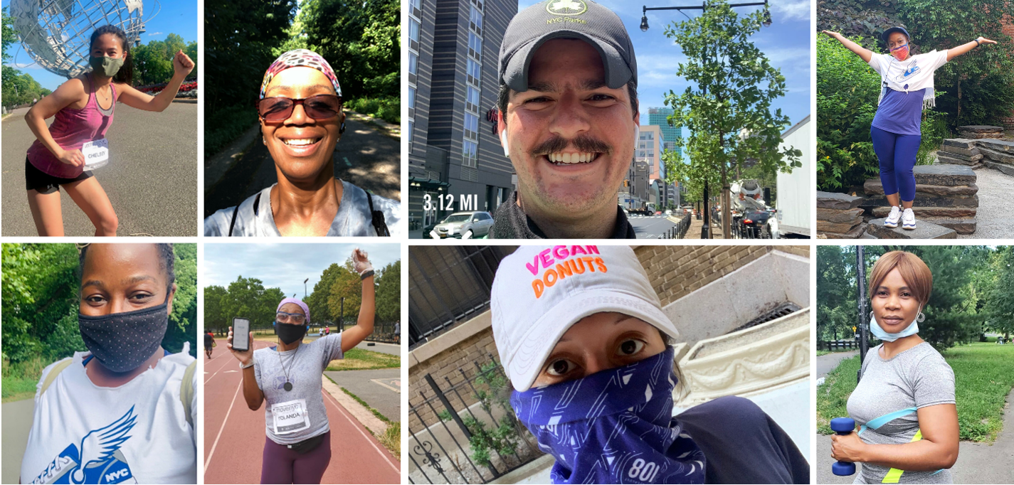 Wellness 5K Virtual Race Photo Grid