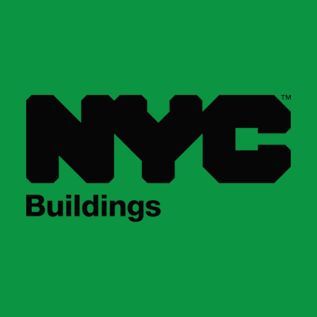 NYC Logo with the word Buildings