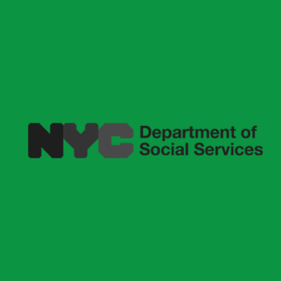 NYC Logo with the words Department of Social Services