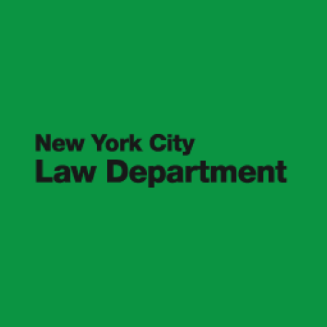 Square with the words New York City Law Department