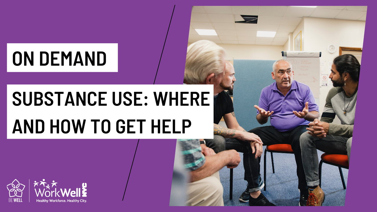 Substance Use: Where and How to Get Help
