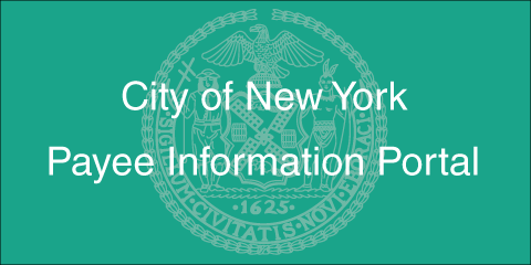 Payee Information Portal of the City of New York