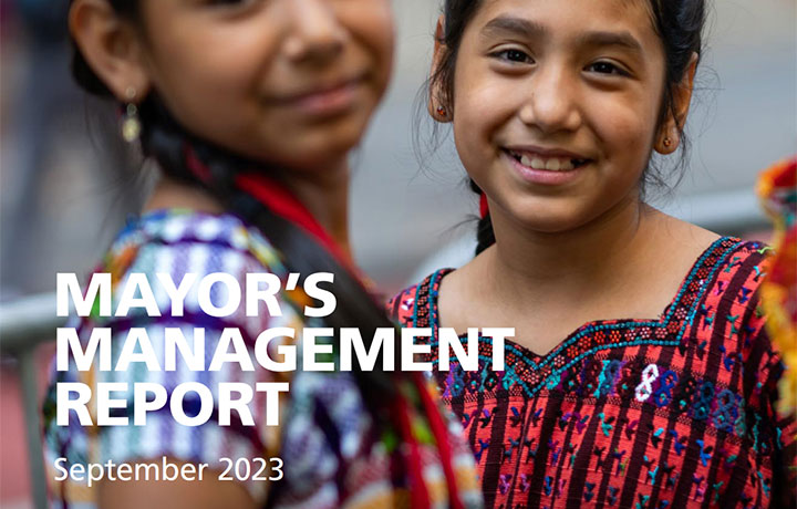 Mayor's Management Report
                                           