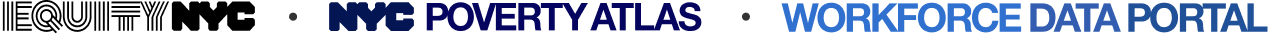 Equity NYC | NYC Poverty Atlas | Workforce Data Portal Logo