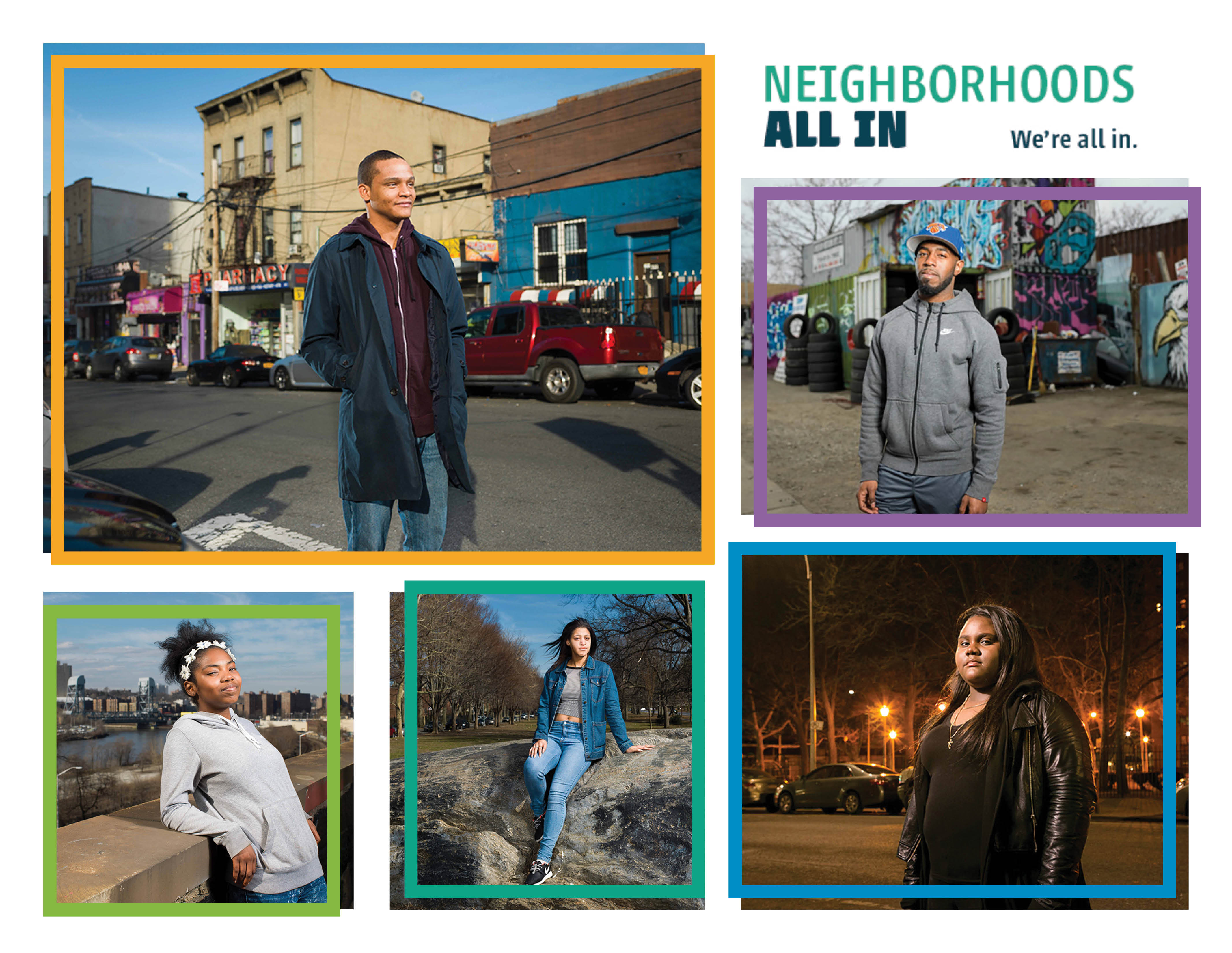 5 Images of People Representing All 5 New York Boroughs