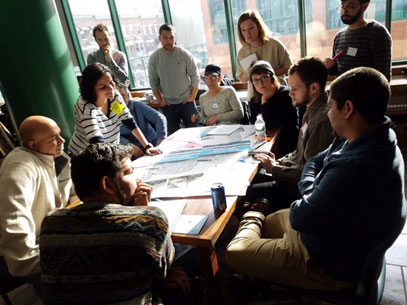 Group meeting on Bushwick Neighborhood Plan 