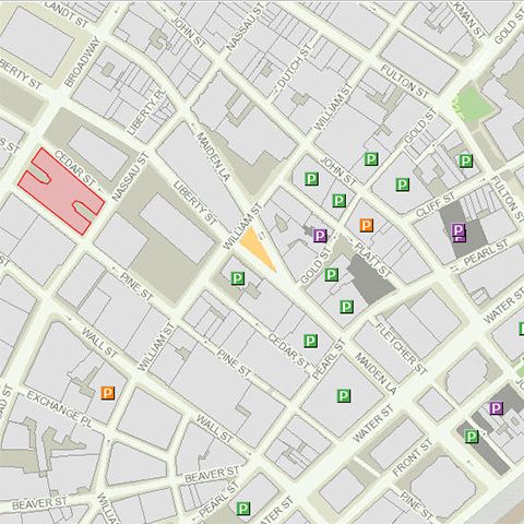 Parking Facilities Map