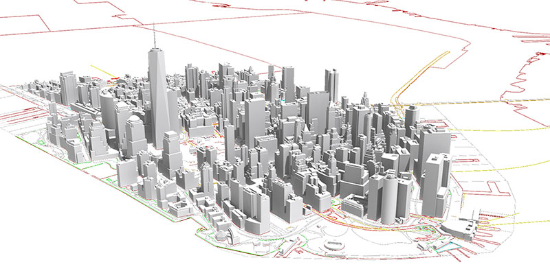 3d карты городов