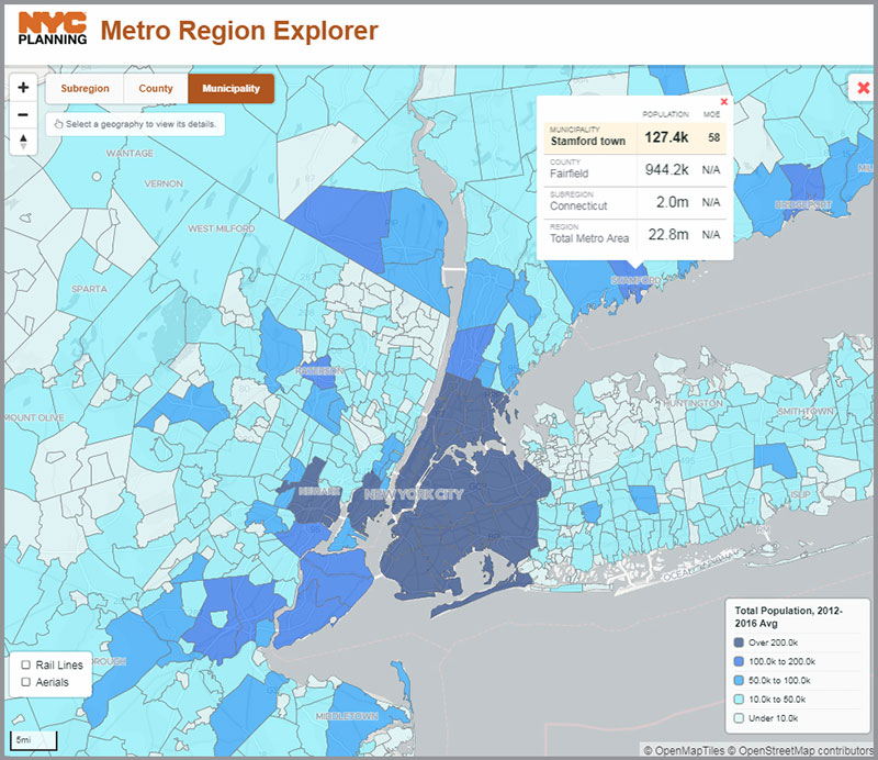 photo of two scientist, logo with NYC EDC and City Planning with text  "Life Sciences in the NYC Metro"