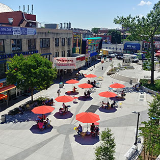 Access the Department of Transportation’s Plaza Program web page