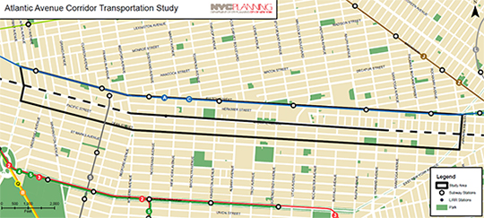 Atlantic Avenue Corridor Study Area